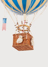 Striped Large Hot Air Balloon in Blue Toys  from Pepa London