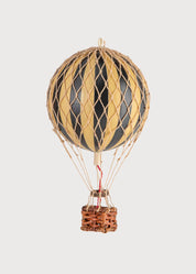 Striped Small Hot Air Balloon in Black Toys  from Pepa London