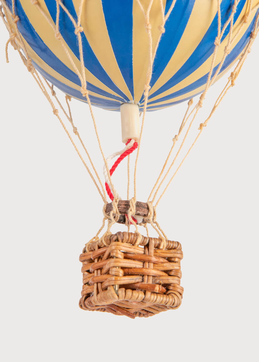 Striped Small Hot Air Balloon in Blue Toys  from Pepa London
