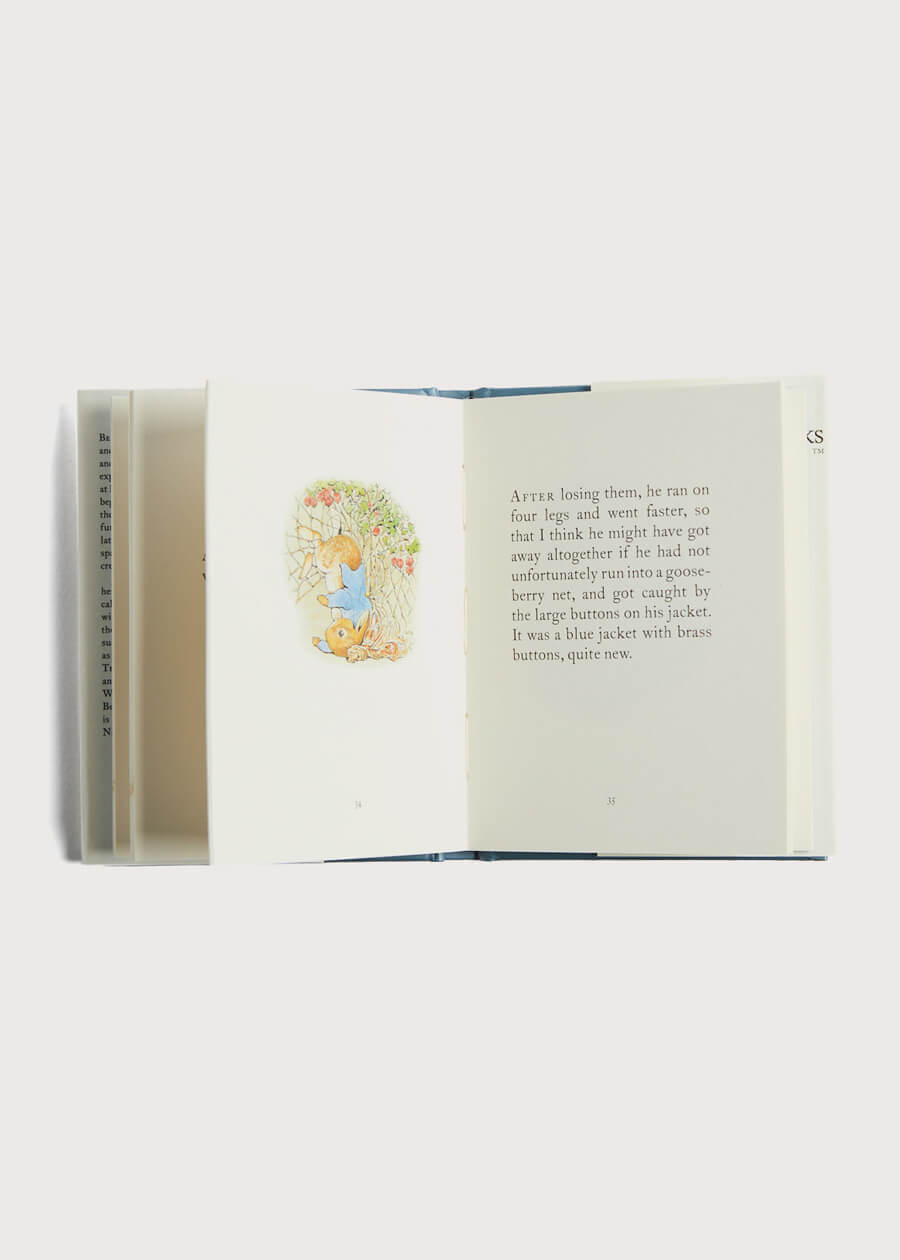 Peter Rabbit Book Writing The Tale Of Peter Rabbit Book in White | Pepa London.