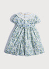 Bertioli & Pepa Hand Smocked Bee Motif Dress (12mths-10yrs) Dresses  from Pepa London