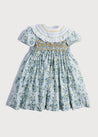 Bertioli & Pepa Hand Smocked Bee Motif Dress (12mths-10yrs) Dresses  from Pepa London