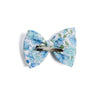 Blue Floral Big Bow Clip Hair Accessories  from Pepa London
