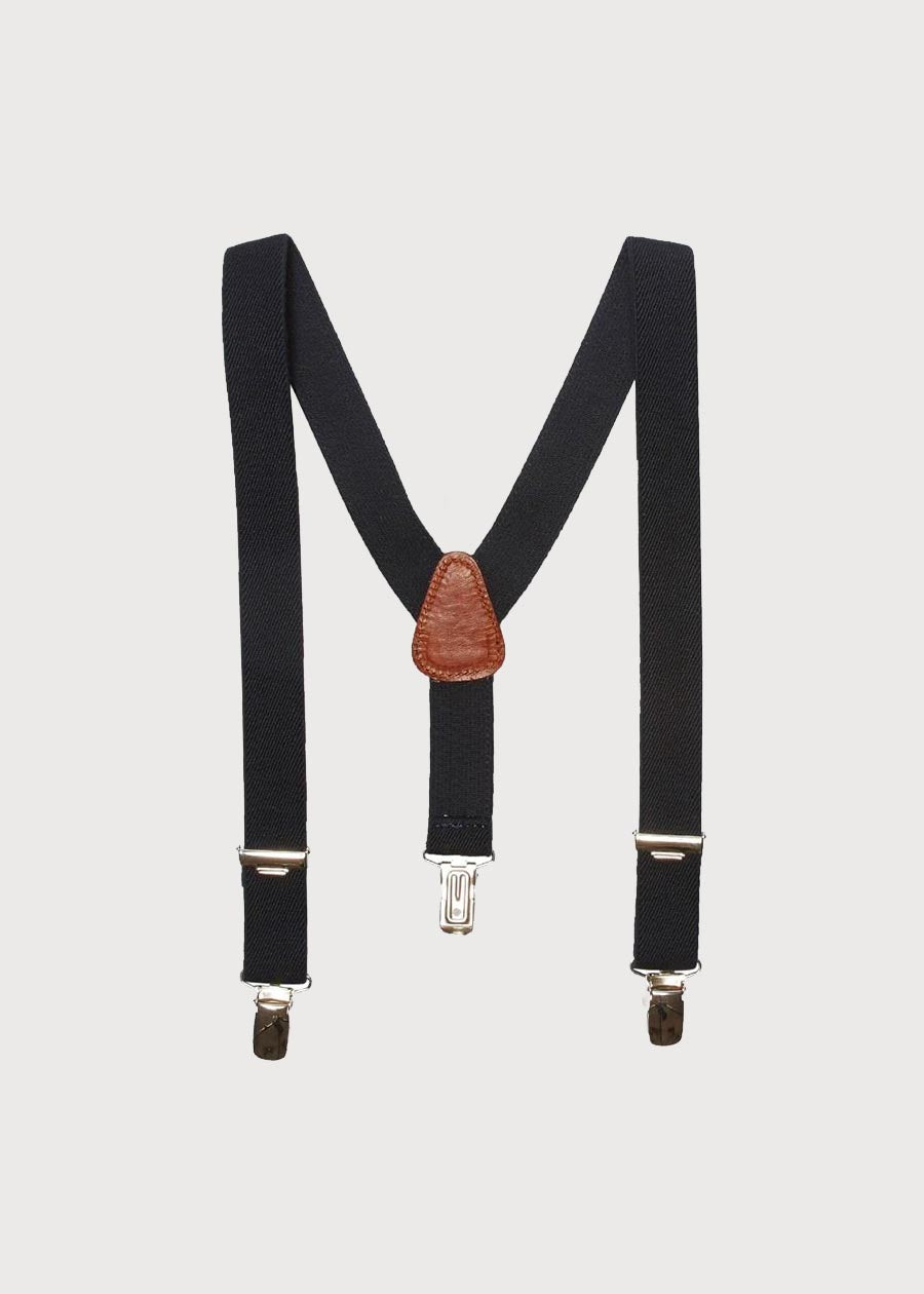 Navy Braces Belts & Braces  from Pepa London