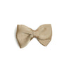 Camel Small Bow Clip Hair Accessories  from Pepa London