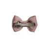 Dusty Pink Small Bow Clip Hair Accessories  from Pepa London