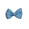 Light Blue Small Bow Clip Hair Accessories  from Pepa London