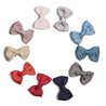 Light Blue Small Bow Clip Hair Accessories  from Pepa London